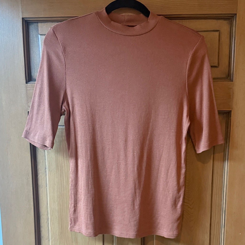 Womens Terracotta Colored Top